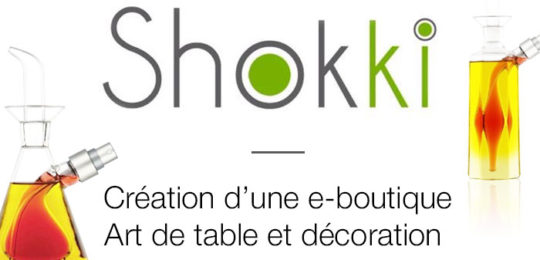 Shokki – E-commerce sur l&rsquo;art de table et de la décoration